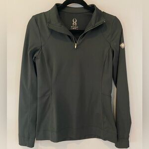 Spyder quarter zip size small